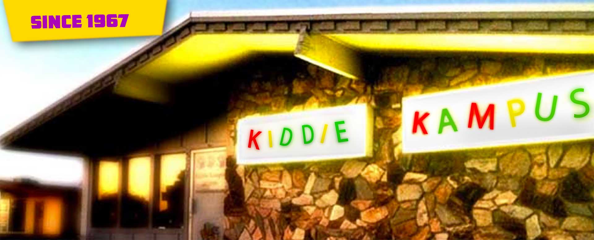 Kiddie Kampus sign